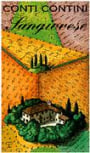 Capezzana Conti Contini Sangiovese 1999 Front Label