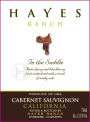 Hayes Ranch Cabernet Sauvignon 2011 Front Label