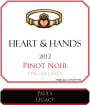 Heart & Hands Wine Company Paul's Legacy Pinot Noir 2012 Front Label