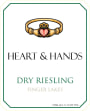 Heart & Hands Wine Company Dry Riesling 2014 Front Label