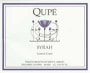 Qupe Central Coast Syrah 1999 Front Label