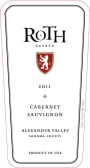 Roth Estate Alexander Valley Cabernet Sauvignon 2011 Front Label