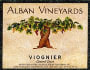 Alban Central Coast Viognier 2000 Front Label