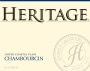 Heritage Vineyard Chambourcin 2014 Front Label