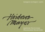 Weingut Heiderer-Mayer Wagramer Selektion Gruner Veltliner 2010 Front Label