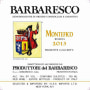 Produttori del Barbaresco Barbaresco Montefico Riserva 2013 Front Label