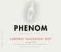 Hillcrest Vineyard (Roseburg, Oregon) Phenom Cabernet Sauvignon 2007 Front Label