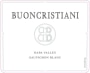 Buoncristiani Sauvignon Blanc 2014 Front Label