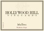 Hollywood Hill Vineyards Malbec 2010 Front Label