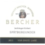 Bercher Burkheimer Spatburgunder Trocken 2013 Front Label