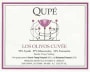 Qupe Los Olivos Cuvee Syrah 1999 Front Label