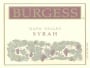 Burgess Syrah 2006 Front Label