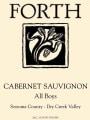 Forth Vineyards All Boys Cabernet Sauvignon 2008  Front Label