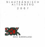 Judith Beck Altenberg Blaufrankisch 2007 Front Label