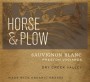 Horse & Plow Winery Preston Vineyards Sauvignon Blanc 2015 Front Label