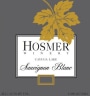 Hosmer Winery Sauvignon Blanc 2015 Front Label
