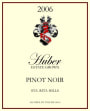 Huber Estate Pinot Noir 2006 Front Label