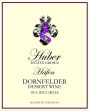 Huber Estate Hafen Dornfelder 2012 Front Label