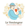 Domaine Rouge-Bleu Le Vendangeur Cotes du Rhone Villages 2014 Front Label