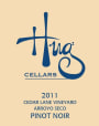Hug Cellars Cedar Lane Vineyard Pinot Noir 2011 Front Label