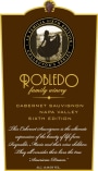 Robledo Family Winery Cabernet Sauvignon 2009  Front Label