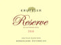 Weingut Krutzler Reserve Blaufrankisch 2010 Front Label