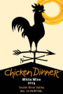 Huston Vineyards Chicken Dinner White 2014 Front Label