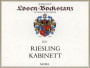 Weingut Losen-Bockstanz Riesling Kabinett 2011 Front Label
