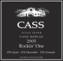 Cass Winery Rockin' One 2005 Front Label