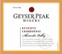 Geyser Peak Estate Reserve Chardonnay 2000 Front Label