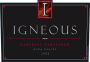 Igneous Wines Cabernet Sauvignon 2006 Front Label