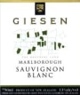 Giesen Sauvignon Blanc 2001 Front Label