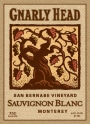 Gnarly Head San Bernabe Vineyard Sauvignon Blanc 2016 Front Label