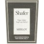 Shafer Napa Valley Merlot 1999 Front Label