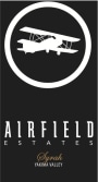 Airfield Estate Syrah 2013 Front Label