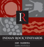 Indian Rock Vineyards Barbera 2005 Front Label