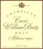 Deutz Cuvee William Deutz Brut Millesime (1.5L) 1990 Front Label