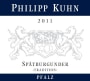 Weingut Philipp Kuhn Tradition Spatburgunder Trocken 2011 Front Label
