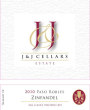 J & J Cellars Zinfandel 2010 Front Label
