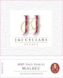 J & J Cellars Malbec 2009 Front Label