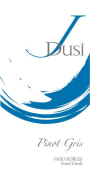 J Dusi Wines Pinot Gris 2014 Front Label