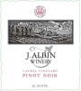 J. Albin Winery Laurel Vineyard Pinot Noir 2009 Front Label