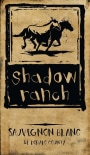 Shadow Ranch Vineyard and Winery Sauvignon Blanc 2012  Front Label