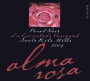 Alma Rosa La Encantada Vineyard Pinot Noir 2004 Front Label