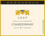 Bernardus Sierra Mar Vineyard Chardonnay 2009 Front Label