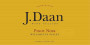 J. Daan Wine Cellars Pinot Noir 2011 Front Label