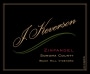 J. Keverson Winery Buck Hill Vineyards Zinfandel 2010 Front Label