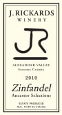 J. Rickards Winery Ancestor Selections Zinfandel 2010 Front Label