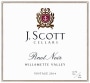 J. Scott Pinot Noir 2014 Front Label