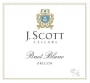 J. Scott Pinot Blanc 2012 Front Label